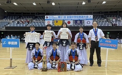 やったぜ！印南アマゾネス！全中二位！