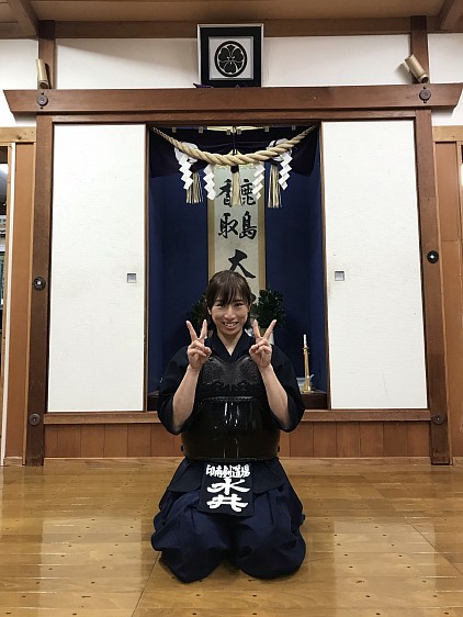 初級組担当・水井知子先生(錬士六段)