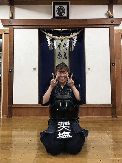 初級組担当・大塩先生(四段)