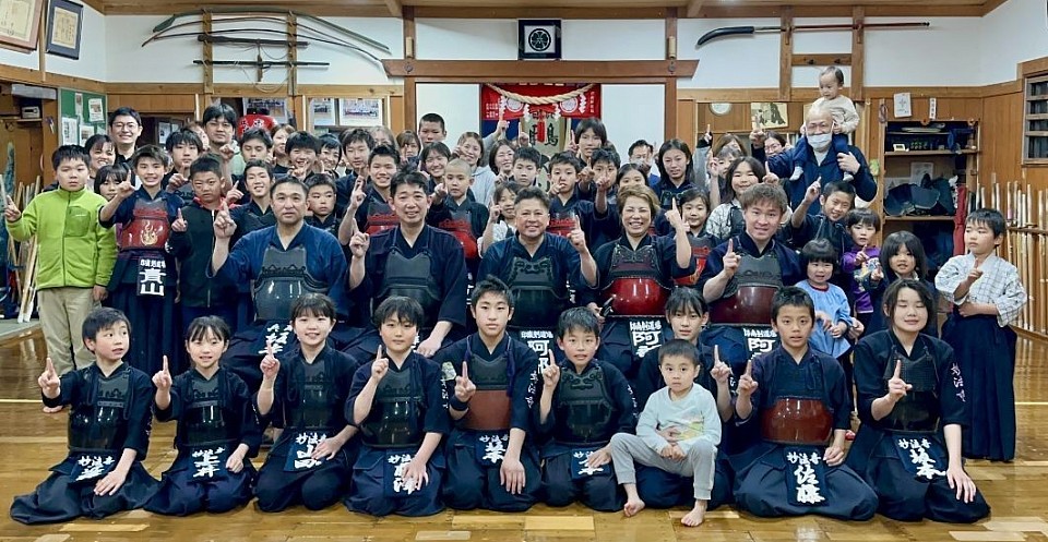 須磨区で活動されている妙法寺少年剣道クラブ様ご来場