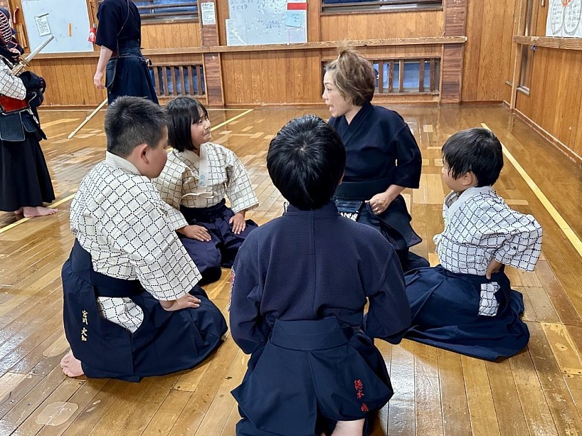 新しい門下生を入れた初級の練習風景。これから頑張るぞ💪