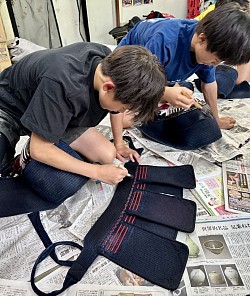 垂れも染め直し