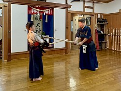 先生による初打ち