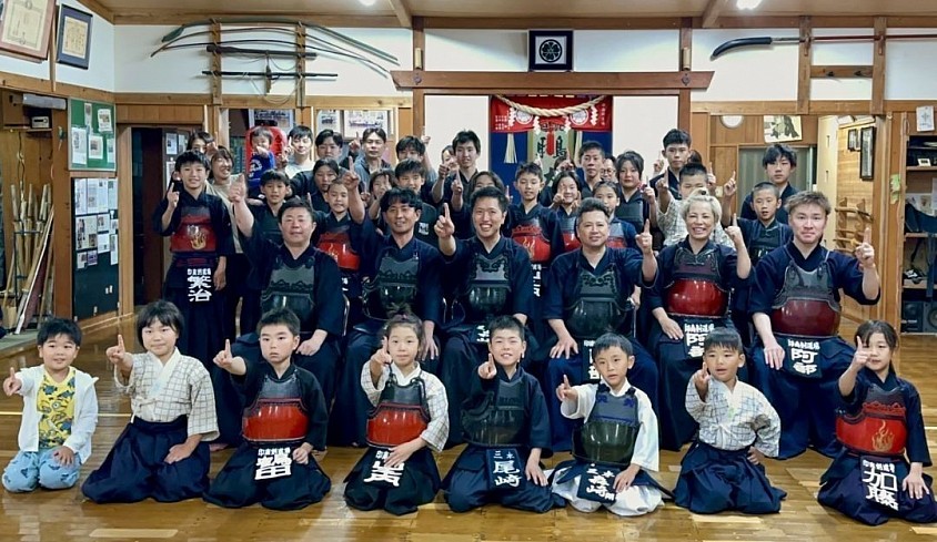 三木市で活動されている三木中央少年剣道教室様ご来場