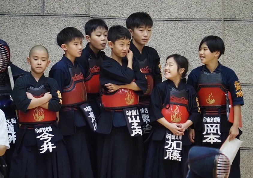 5/28少年剣道の集いの様子